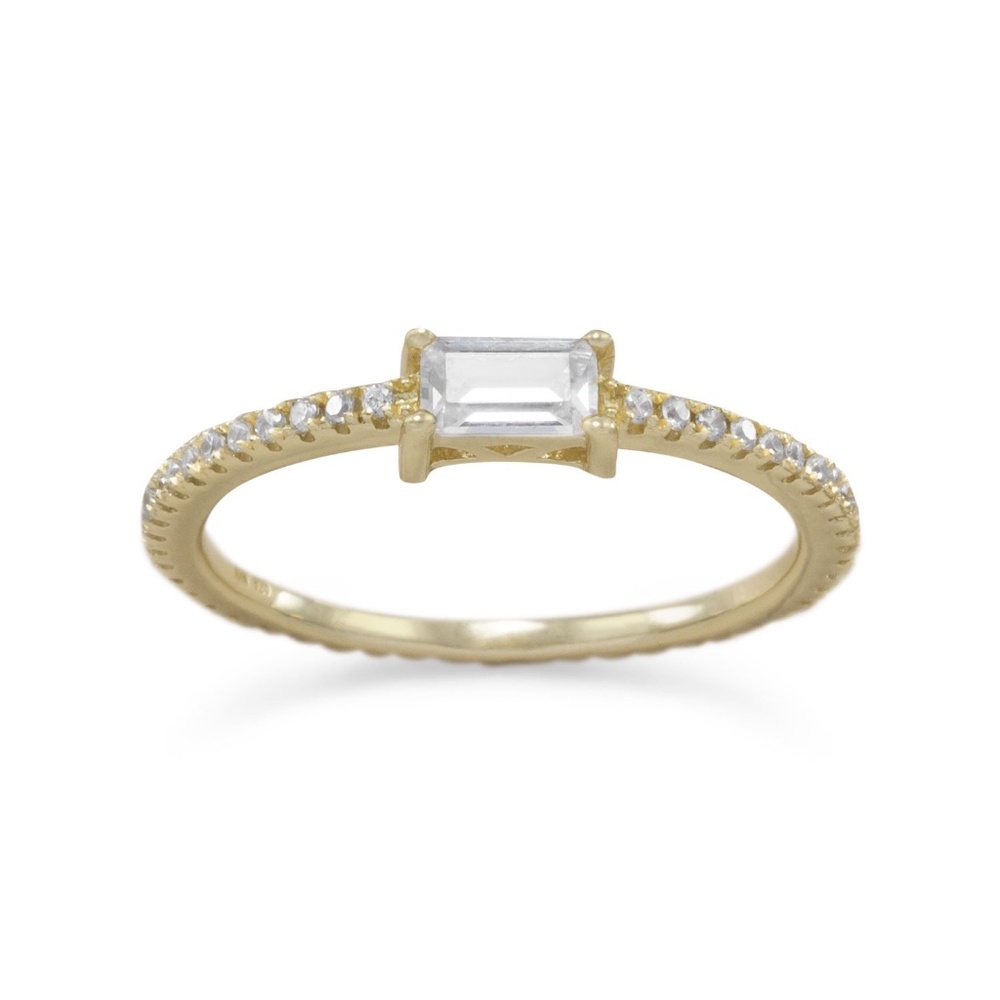 Petite Paloma Baguette Ring